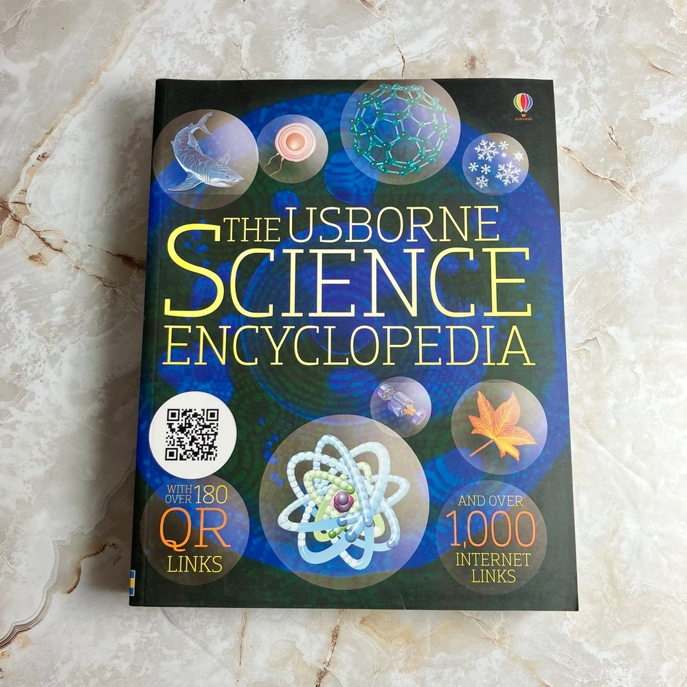 Usborne SCIENCE ENCYCLOPEDIA SoftCover w QR & Internet Links